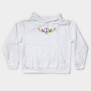 Angel Of Peace Logo Kids Hoodie